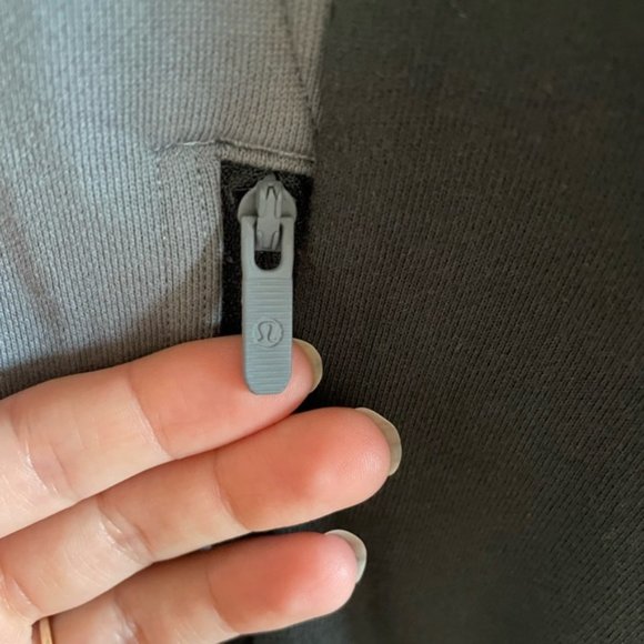 Lululemon All Yours Hoodie Colourblock Starlight/Asphalt Grey/Graphite Size 4 - Picture 8 of 12